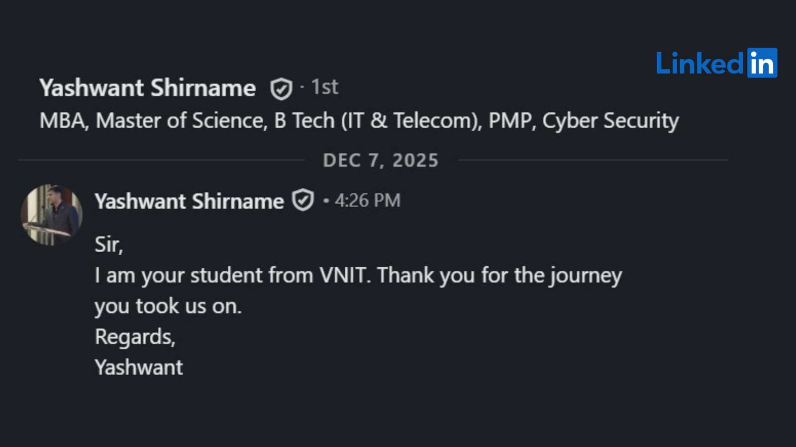 LinkedIn Review Screenshot 5