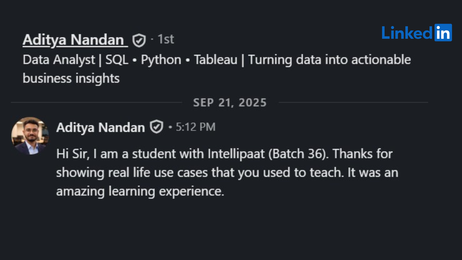 LinkedIn Review Screenshot 7